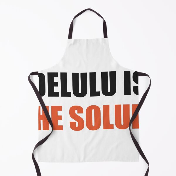 Item preview, Delulu Is The Solulu Funny Meme Shirt designed and sold by Alphakenon.