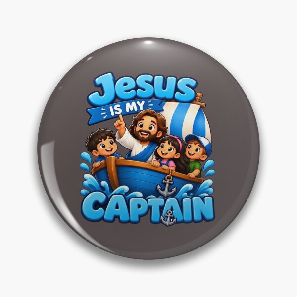 Item preview, Jesus Is My Captain designed and sold by BladiWChampion.