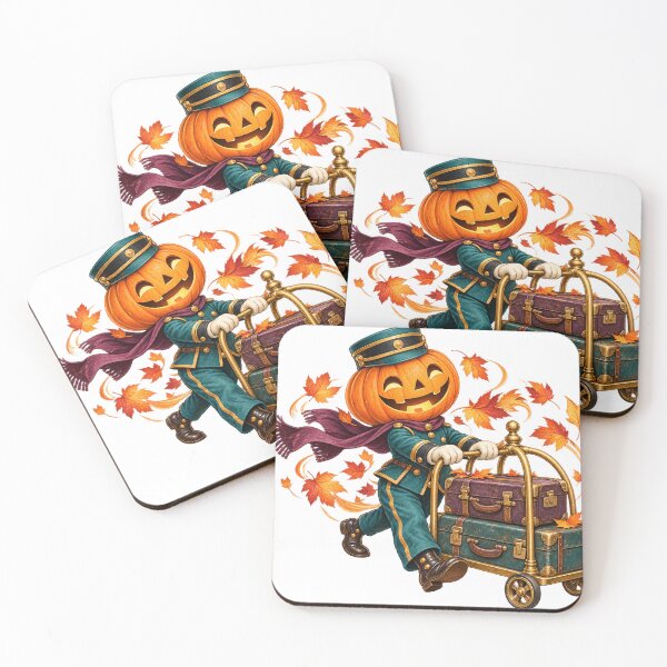 Item preview, Pumpkin Railway Porter designed and sold by gallleriaworld.
