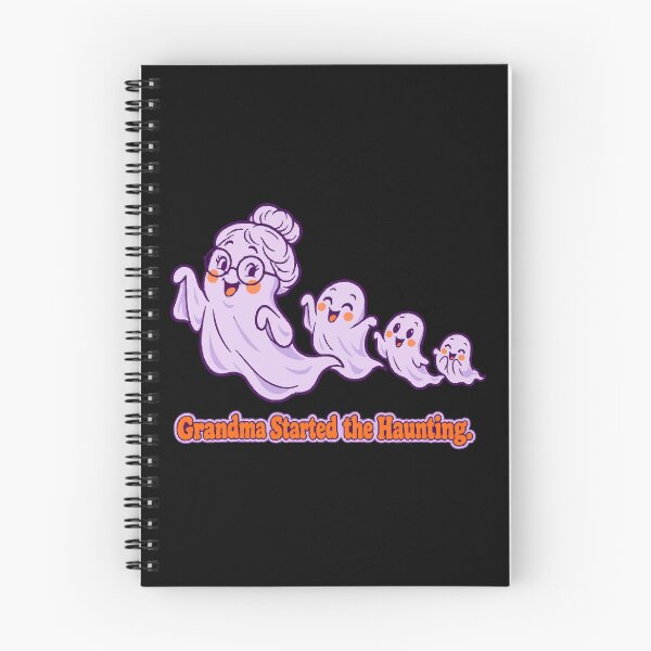 Item preview, Grandma Started the Haunting Cute Ghost Family Halloween Humor designed and sold by ThreadQuirk.
