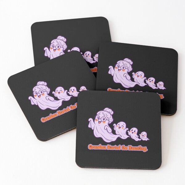 Item preview, Grandma Started the Haunting Cute Ghost Family Halloween Humor designed and sold by ThreadQuirk.