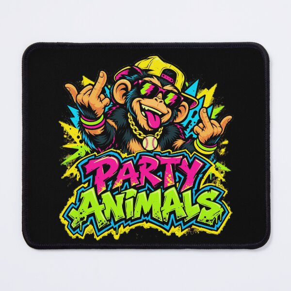 Item preview, party animals baseball designed and sold by FloraPlantTees.