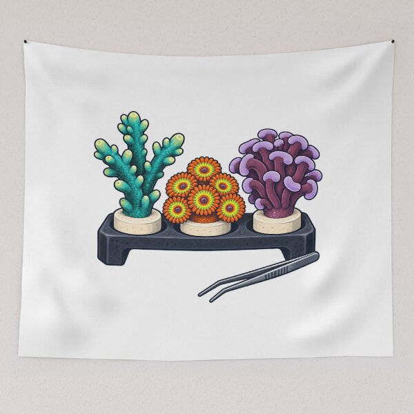 Item preview, Saltwater Coral Frag Garden Rack designed and sold by Philippa Shop.
