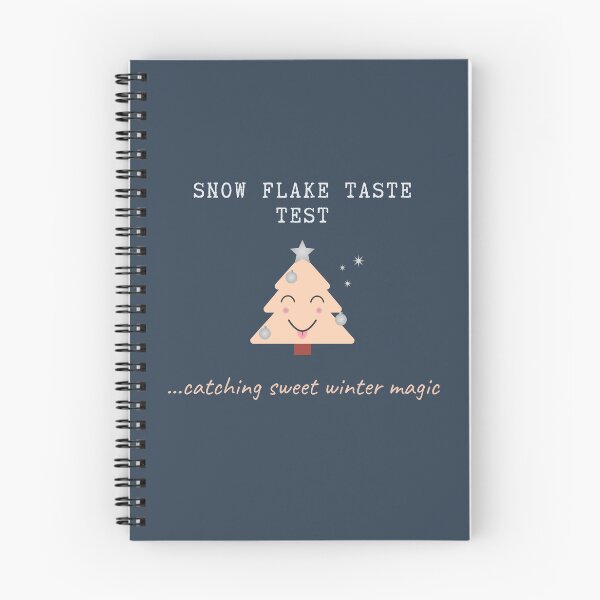 Item preview, Snowflake Taste Test Cute Winter Tree Holiday Card designed and sold by OlhaTironArt.
