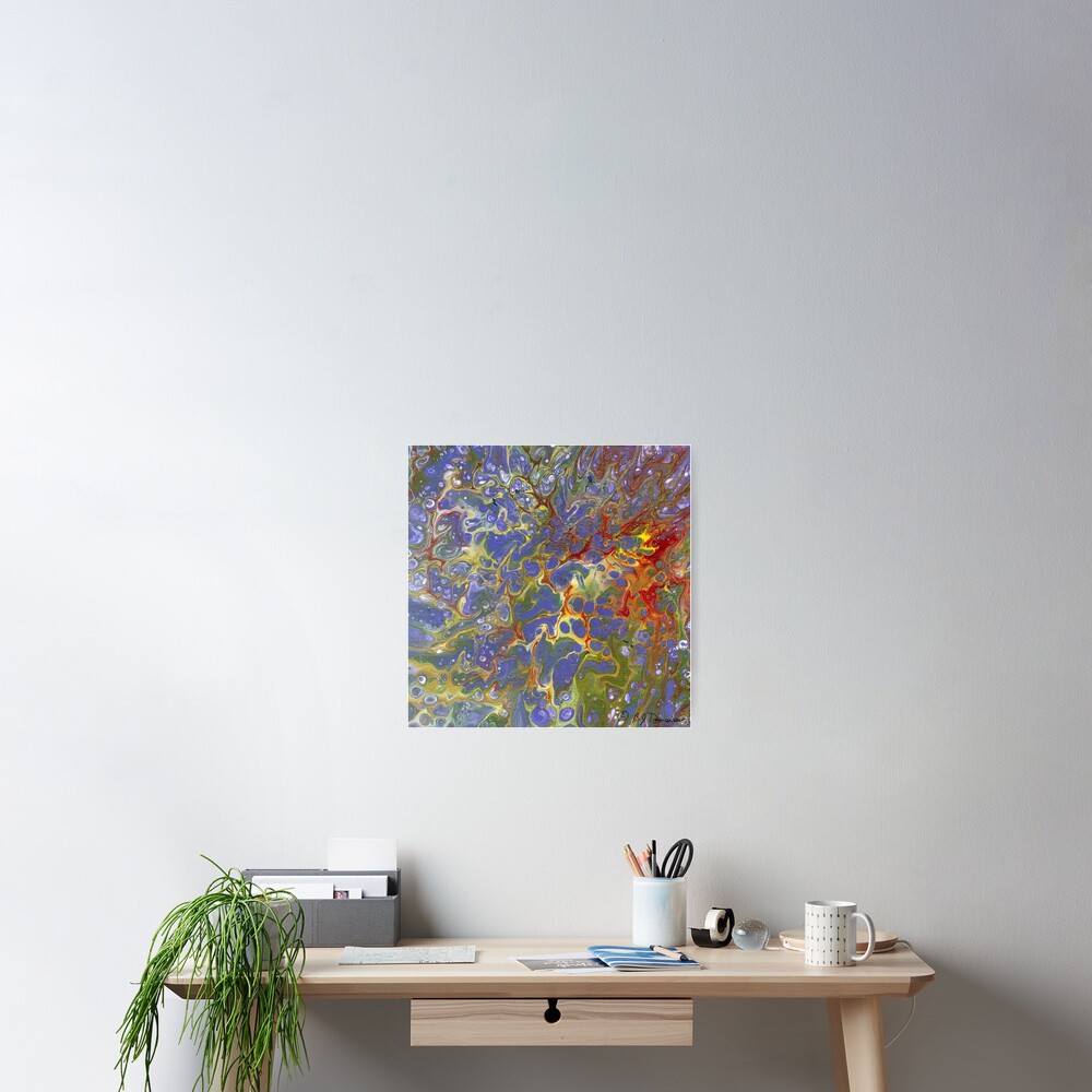 Item preview, Poster designed and sold by TangledLineArt.