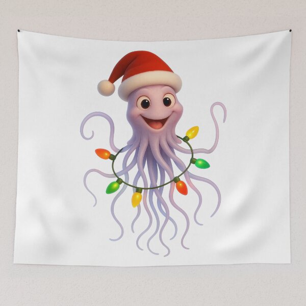 Item preview, Whimsical Giant Siphonophore Christmas designed and sold by Sillytoe.