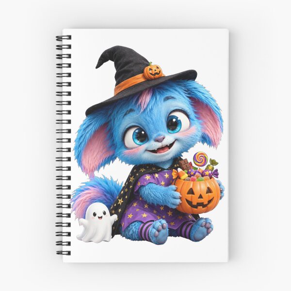 Item preview, Lulu the Fluffy Monster with Ghost Friend designed and sold by YarQpl.