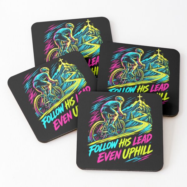 Item preview, Follow Jesus Through Every Cycling Climb designed and sold by elderberry.