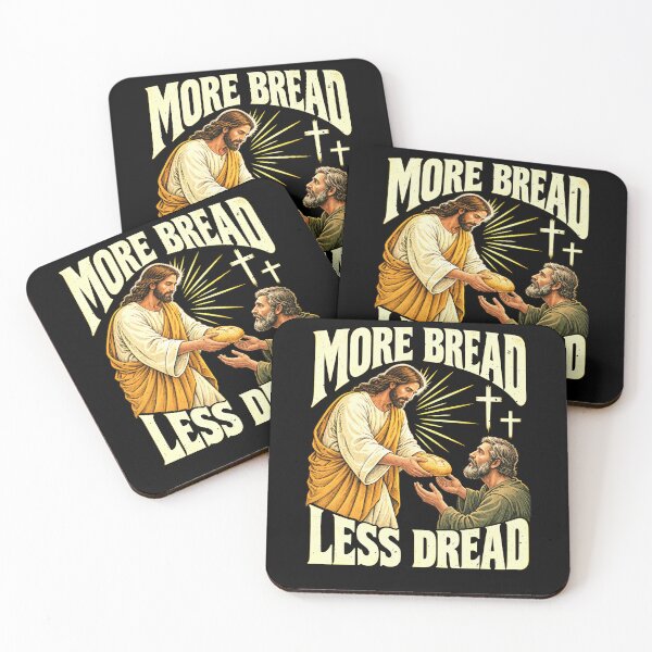 Item preview, More Bread Less Dread With Jesus designed and sold by elderberry.