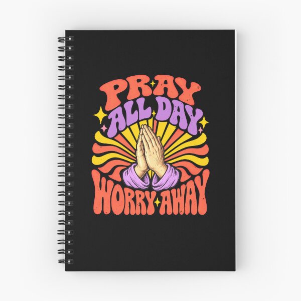 Item preview, Pray All Blessed Day to Ease Worry Prayer Design designed and sold by elderberry.