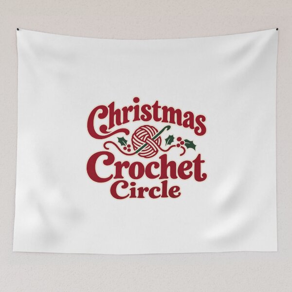 Item preview, Christmas Crochet Circle designed and sold by cybersilverhand.
