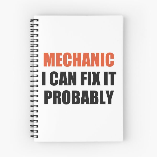 Item preview, Funny Mechanic Shirt I Can Fix It Probably designed and sold by Alphakenon.