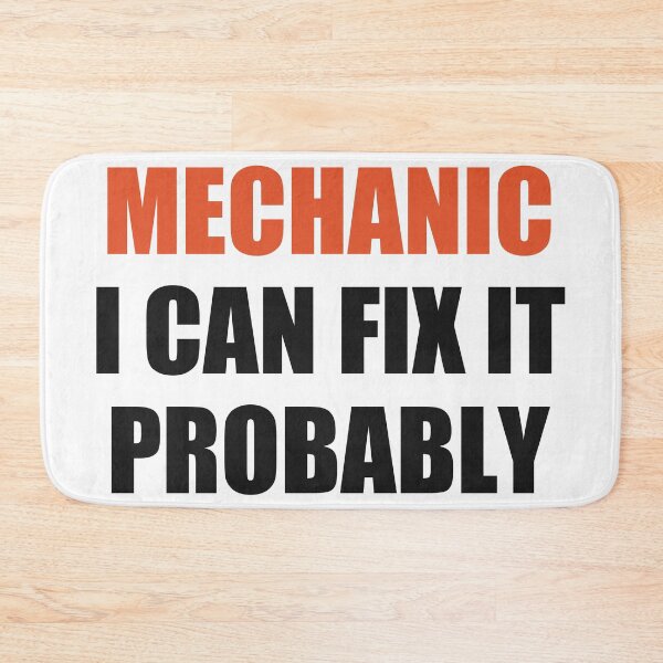 Item preview, Funny Mechanic Shirt I Can Fix It Probably designed and sold by Alphakenon.