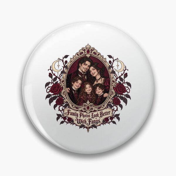 Item preview, Family Photos Look Better With Fangs Vampire Family Halloween designed and sold by ThreadQuirk.
