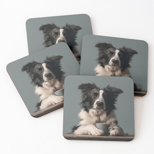 Item preview, Border Collie Dog Coffee Lover Morning Mug Design designed and sold by NicolasGlowArt.