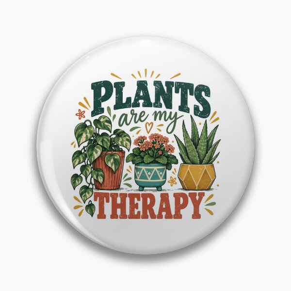 Item preview, Plants Are My Therapy Plant Lover Gardening Houseplant designed and sold by AncientClouds25.