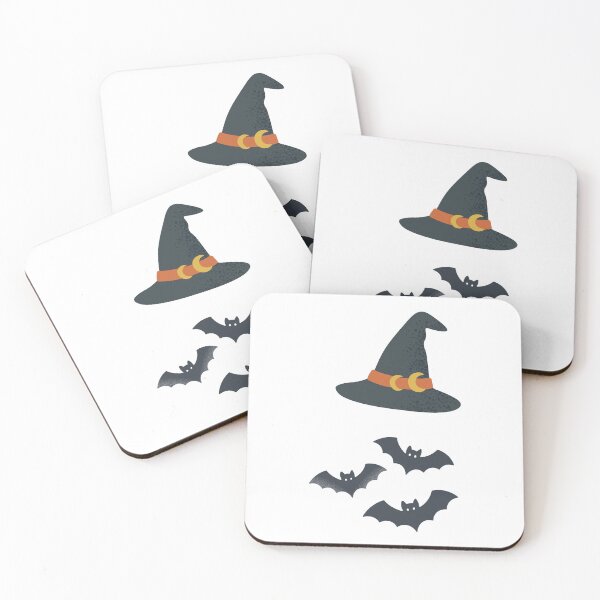 Item preview, Spooky Witch Hat And Flying Bats  designed and sold by BetweenForms.