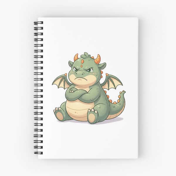 Item preview, Matcha the Cute Baby Dragon - Grumpy designed and sold by VFXguy.