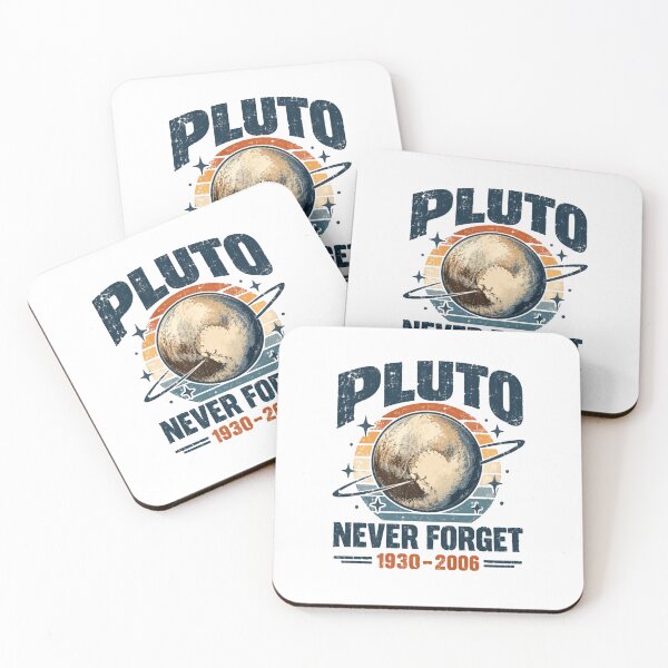 Item preview, Pluto Never Forget 1930 - 2006 Astronomy Space Lover Planet Fan designed and sold by AncientClouds25.