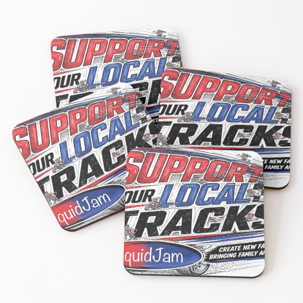 Item preview, SUPPORT YOUR LOCAL TRACKS designed and sold by LiquidJam.