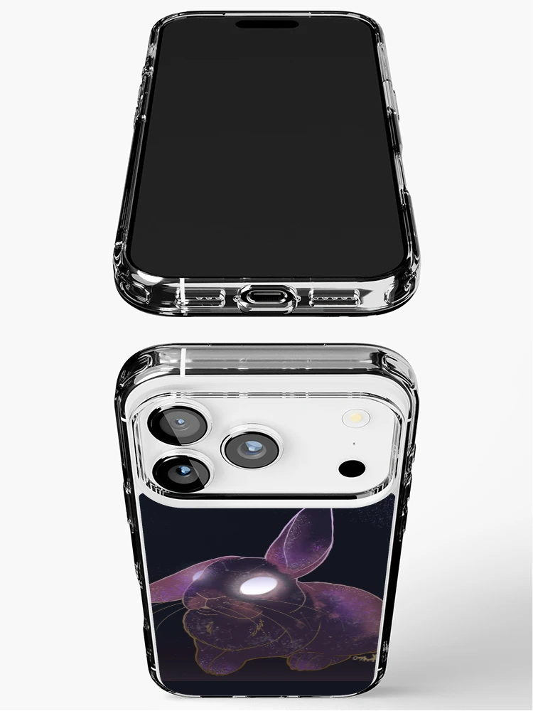 Thumbnail 3 of 5, iPhone Case, Stardust Rabbit designed and sold by Onix Angel Creations.