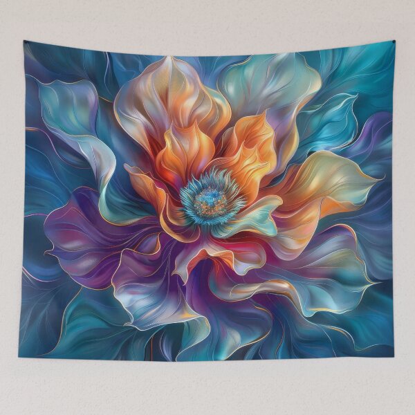 Item preview, Vibrant Fantasy Floral Art    designed and sold by MargaretWiktor.