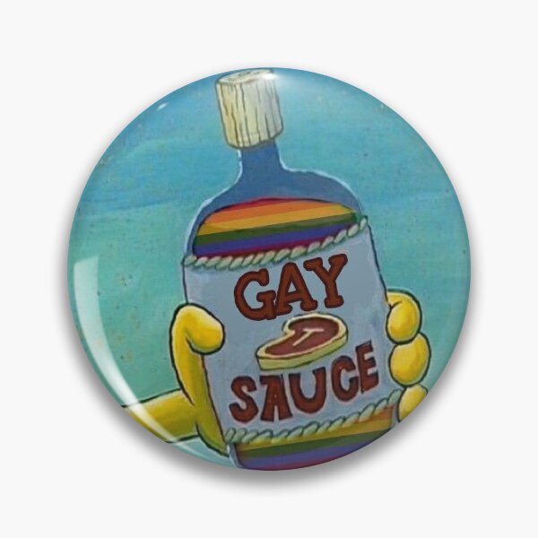 Item preview, gay sauce spongebob meme bobby sauce lgbt humor designed and sold by deepfriedfeline.