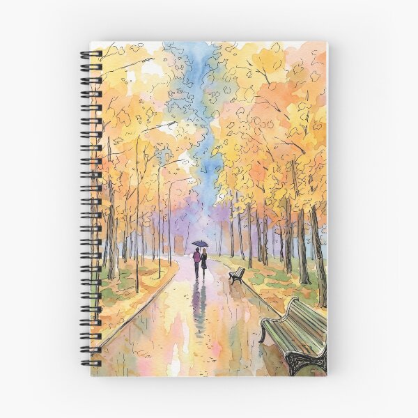 Item preview, Autumn in the city park designed and sold by sid1802.