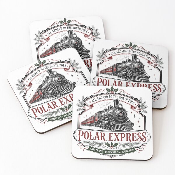 Item preview, All Aboard the Christmas Eve Express – Vintage Holiday Train designed and sold by Pattern Arbor .