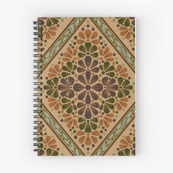Item preview, Botanical Diamond Lattice Floral - Gold designed and sold by Rukhscreations.