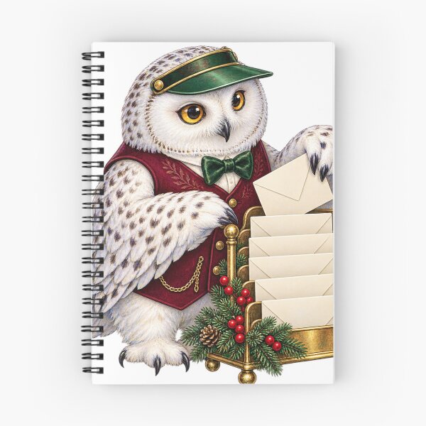 Item preview, Snowy Owl Holiday Post Sorter designed and sold by gallleriaworld.