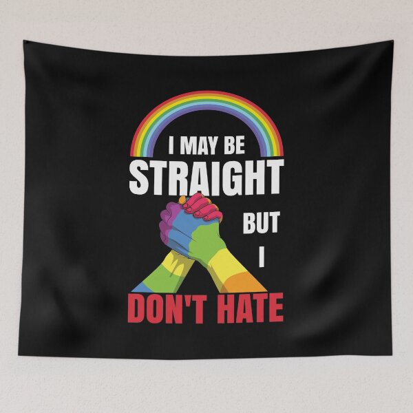 Item preview, LGBTQ Ally Love Support Rainbow Acceptance designed and sold by Lenny Stahl.
