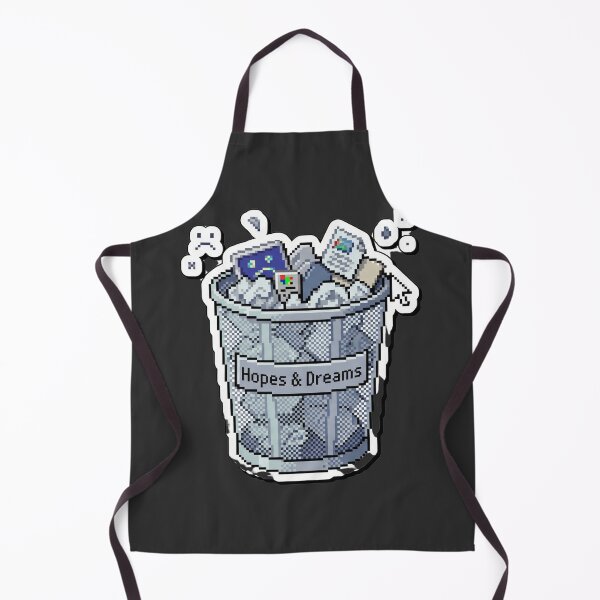 Item preview, Trash Bin Dreams - Pixel Art designed and sold by Potato Quality Prints.