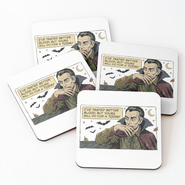 Item preview, Vintage Vampire Comic Halloween Dark Humor designed and sold by AgdBol.