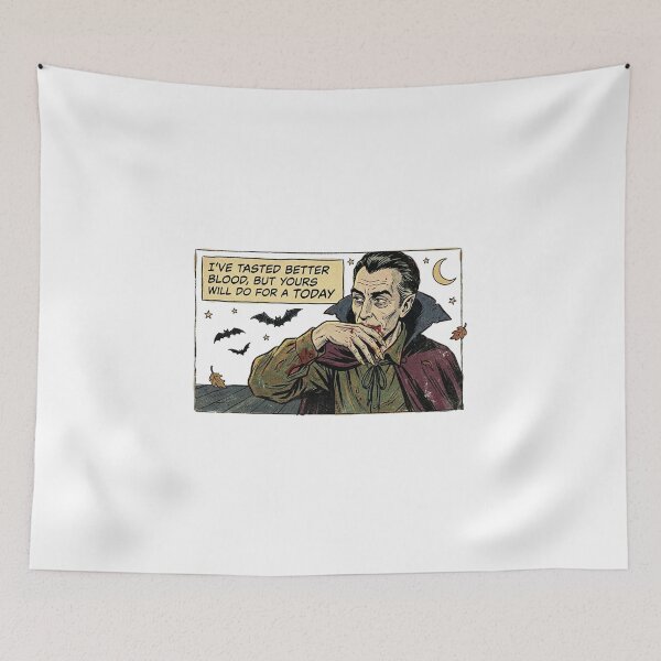 Item preview, Vintage Vampire Comic Halloween Dark Humor designed and sold by AgdBol.