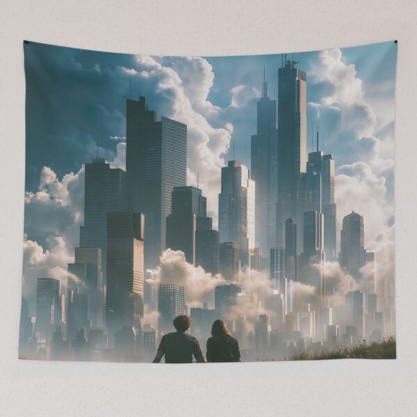 Item preview, Where Tomorrow Meets Us designed and sold by oanaunciuleanu.
