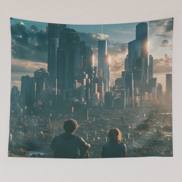Item preview, Where Tomorrow Meets Us designed and sold by oanaunciuleanu.