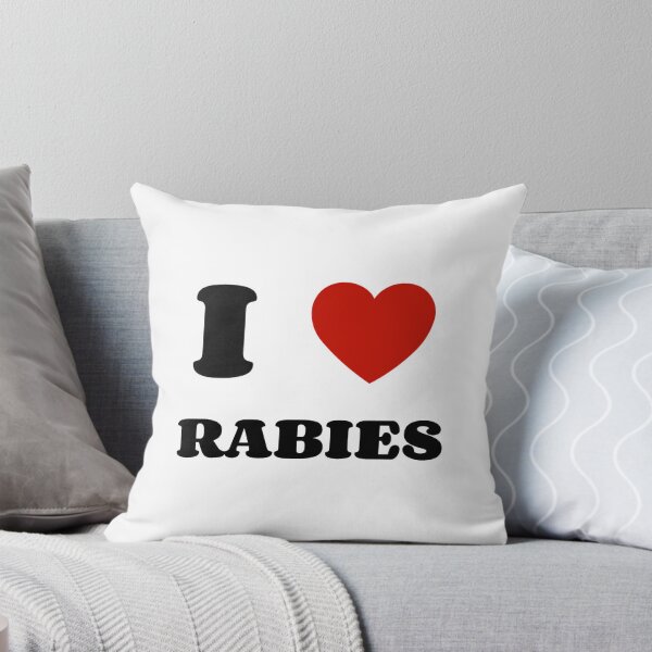 Item preview, I Love Rabies designed and sold by SlimyFish.