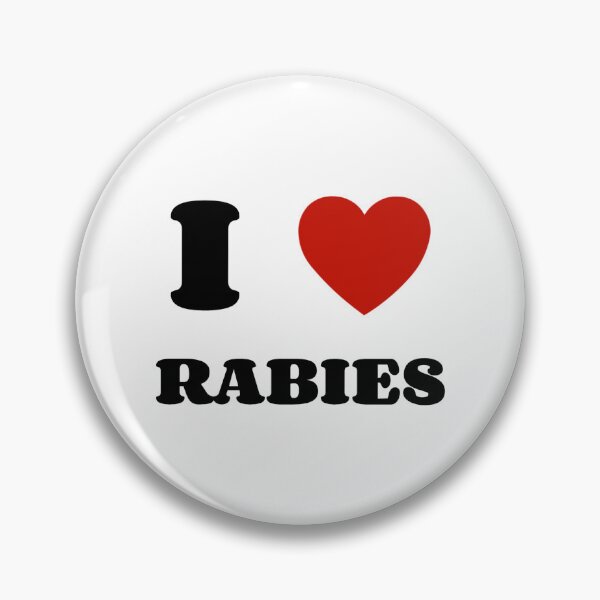Item preview, I Love Rabies designed and sold by SlimyFish.