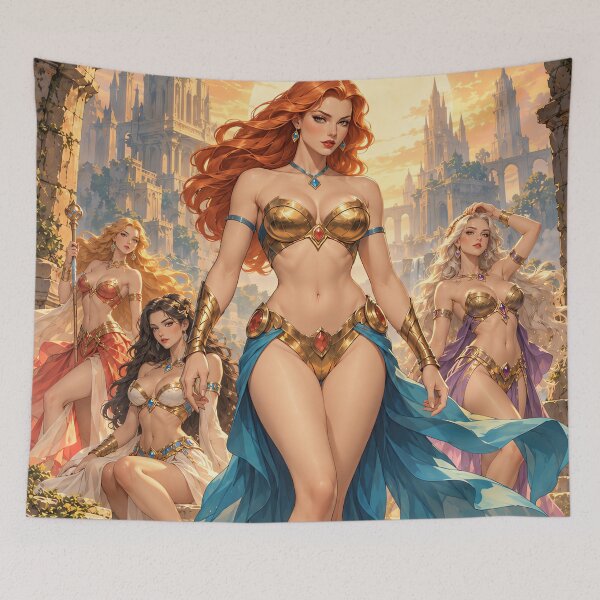 Item preview, Crimson Queen of the Sunken Kingdom designed and sold by Curio Meridian.
