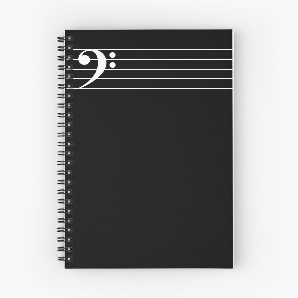 Item preview, Bass F Clef Music Staff - Minimalist White Design designed and sold by lematworks.