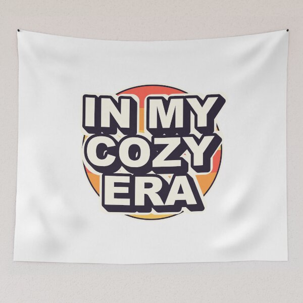 Item preview, In My Cozy Era Retro Shirt Sticker designed and sold by Alphakenon.