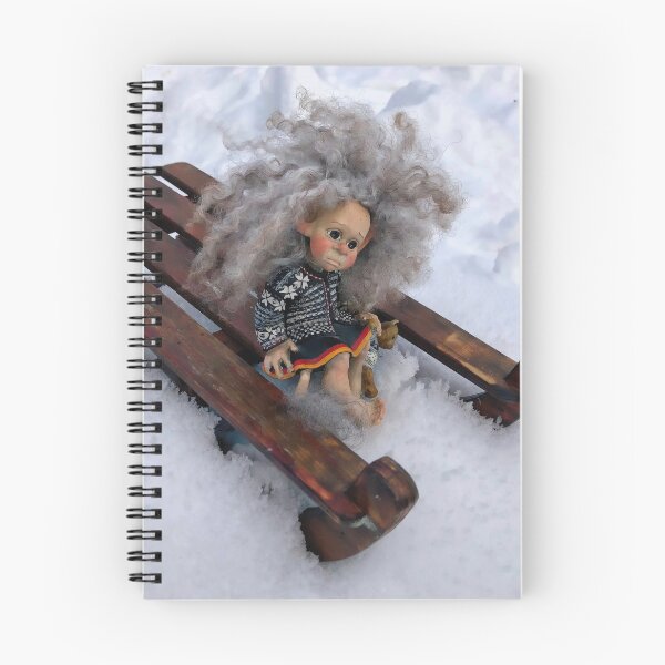 Item preview, Cold winter for the troll girl designed and sold by Bente Agerup.