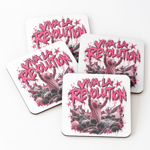 Item preview, French Protest Revolution Graphic Tee, Pink Punk Streetwear Shirt, Distressed Graffiti Protest Art, Alternative Unisex T-Shirt designed and sold by CaesarPOD.