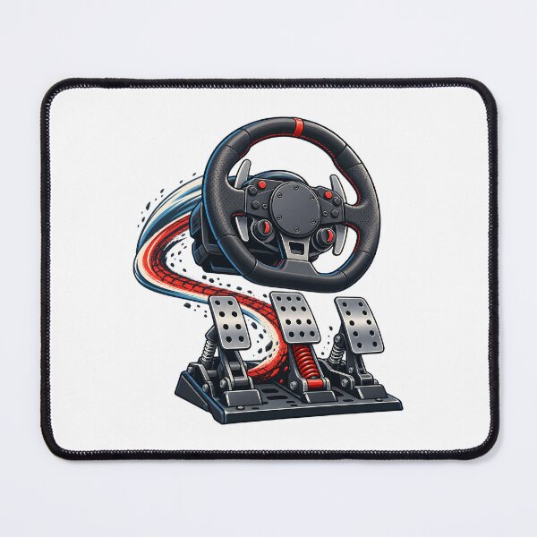 Item preview, Sim Racing Pedal Precision Illustration designed and sold by Philippa Shop.