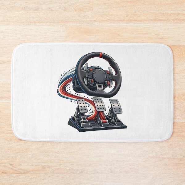 Item preview, Sim Racing Pedal Precision Illustration designed and sold by Philippa Shop.