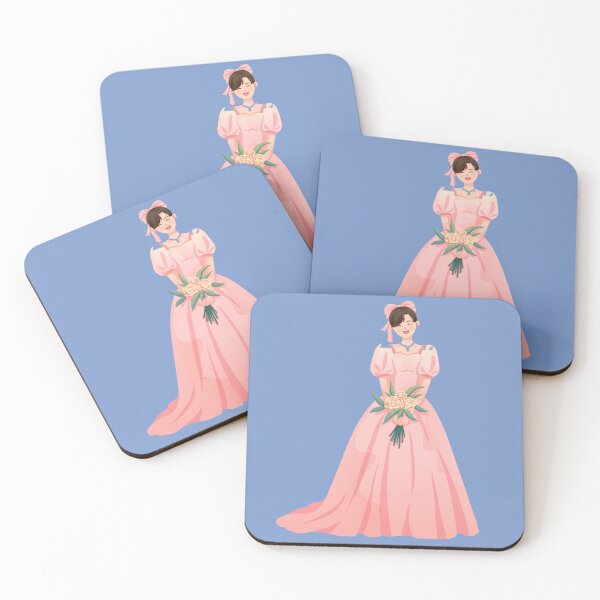 Item preview, Elegant Bride in Pink Wedding Gown designed and sold by Sk1628.