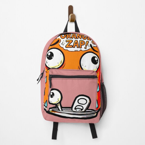 Item preview, Scared Orange Can Orange Zap Funny Drawing Soda designed and sold by AstronautMerch.