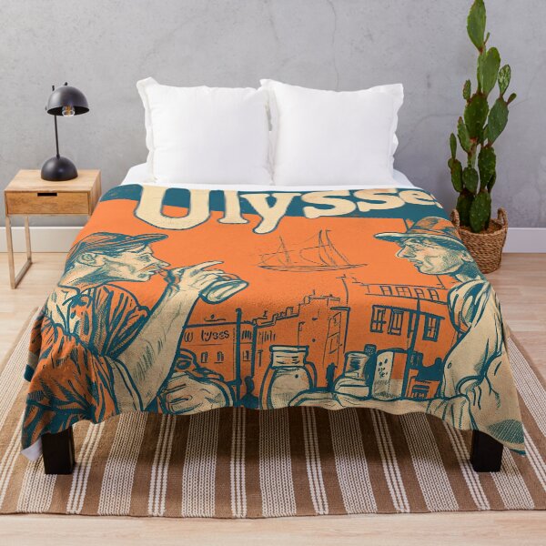 Item preview, Ulysses by James Joyce - Vintage Dublin Poster designed and sold by Juuskus.