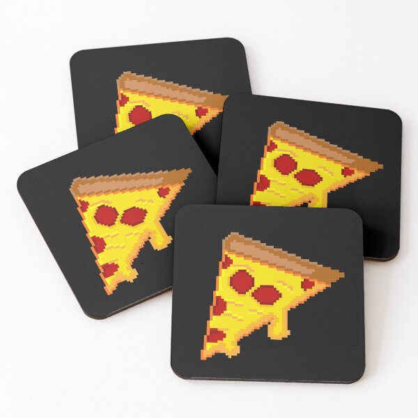 Item preview, Pixel Art Pizza Slice Pepperoni  designed and sold by RetroRlx.